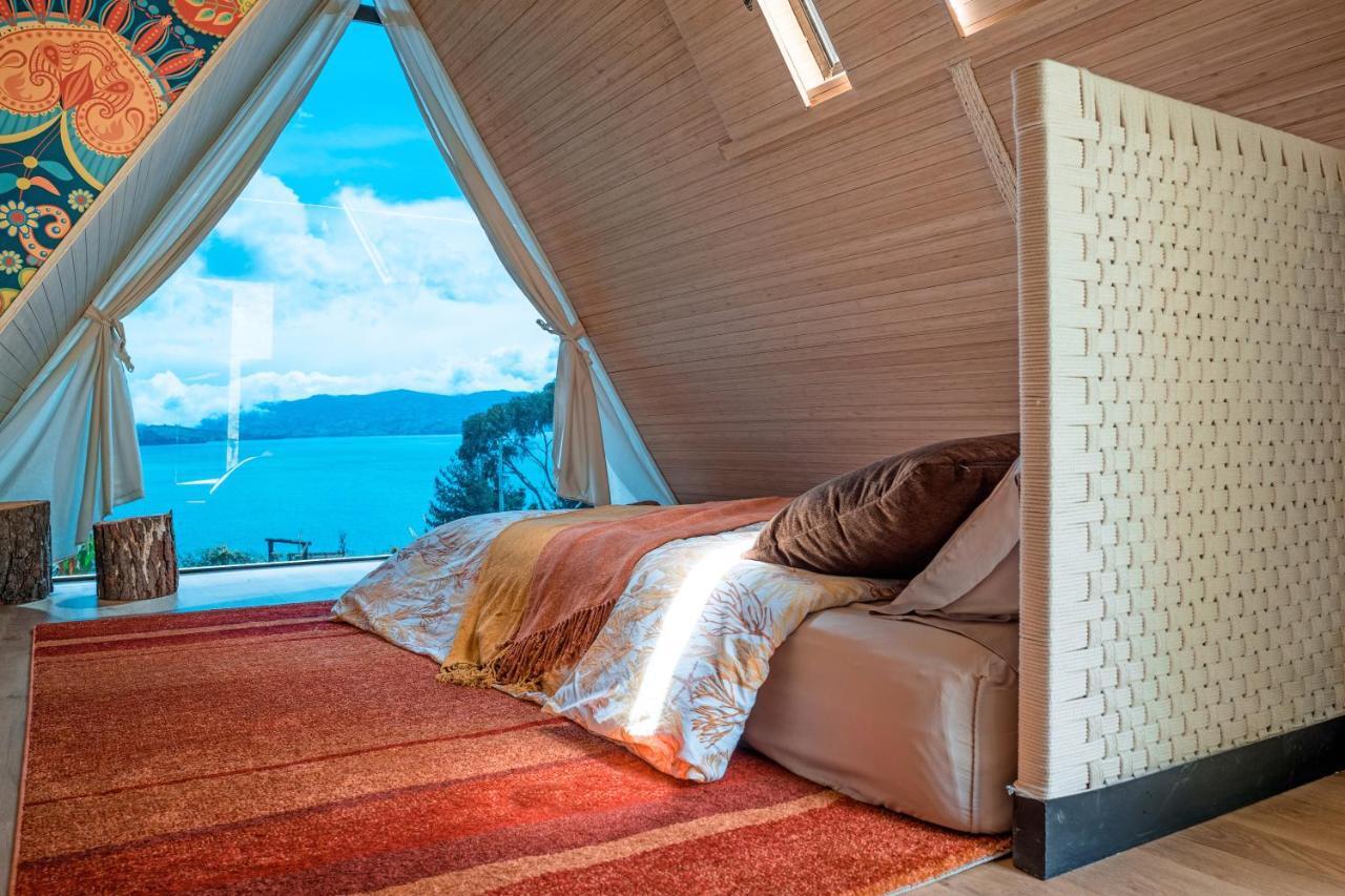 Villa La Quinta Glamping à Cuítiva Extérieur photo